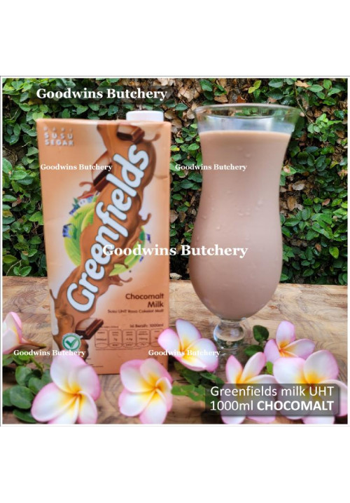 Milk Susu UHT Greenfields CHOCOMALT 1000ml